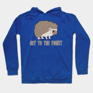 Cute Hedgehog: Get to the point! Hoodie